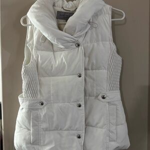 Marc New York Women's White Puffer Vest